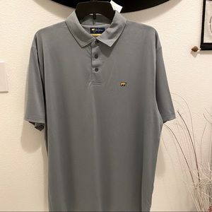 Jack Nicklaus Men’s Gray Short Sleeve Knit Polo Shirt - L - NWOT